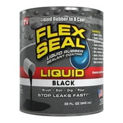 Flex Seal Liquid Rubber Sealant Coating, 32 oz, Black