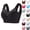 33# Black, variant on Jelly Bras for Women Seamless Powerful Push Up Wireless Bra Full-Figure Lift Anti Sagging Posture Correcting Bras,Mint Green,48