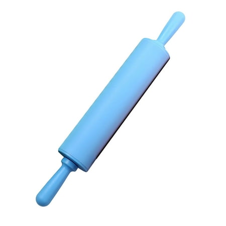 

2024 Clearance Silicone Rolling Pin Dough Roller For Pizza Cookie With Wooden Handle Nonstick Surface Rolling Pins For Baking Non Stick Dough Cookie Pizza Roller Baking Tool