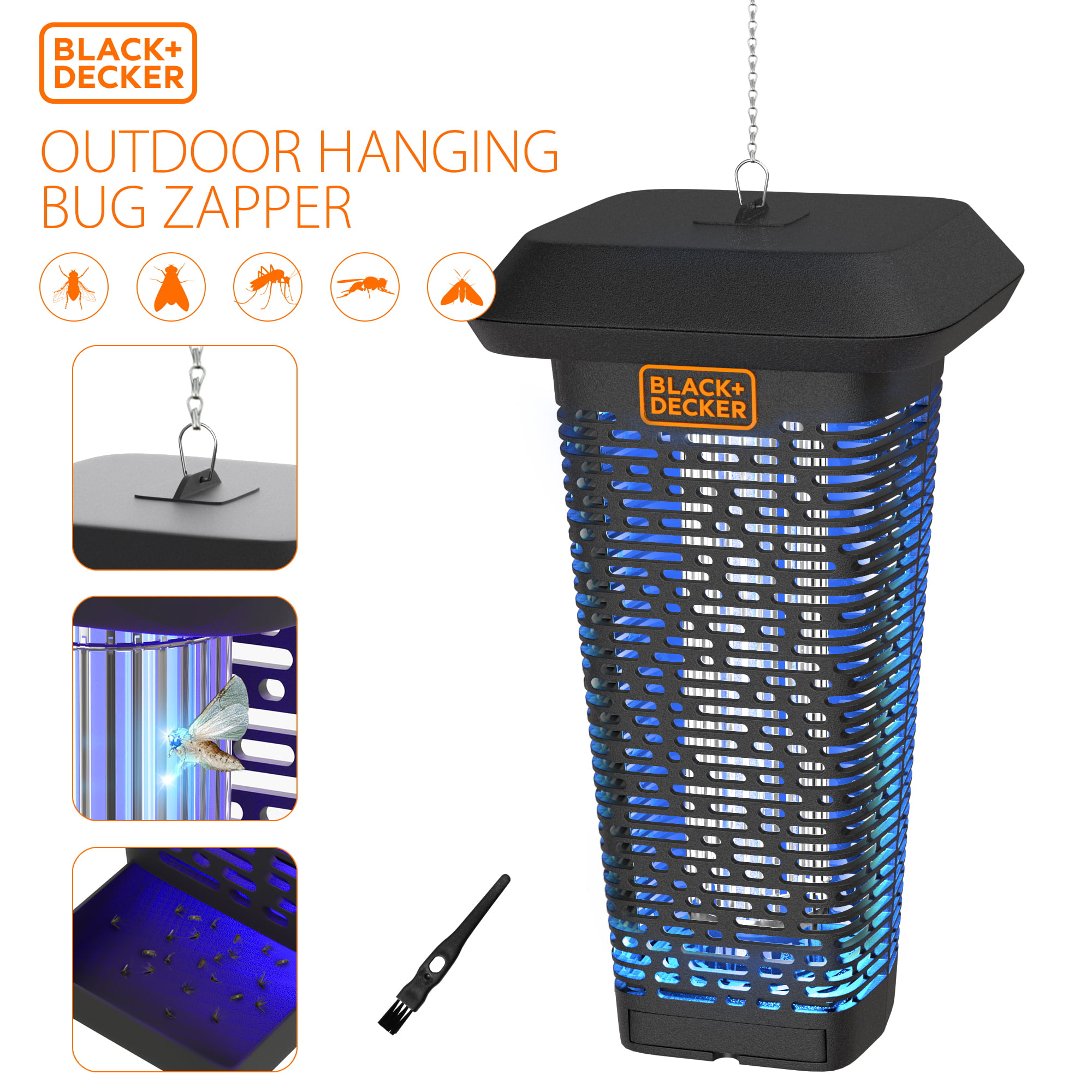 BLACK+DECKER 10-Watt Electric Bug Zapper