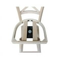thumbnail image 5 of Home Square Counter Height Stool with Swivel Seat in Unfinished - Set of 3, 5 of 11