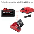thumbnail image 3 of Batería VOLT1799 de 12 Ah y 18 V, reemplaza a Milwaukee M18 48-11-1880, 3 of 6