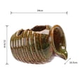 thumbnail image 2 of jifeng Circulating Water Clay Pot Decorative Ceramic Jar Waterfall for Home Outside Green, 2 of 9