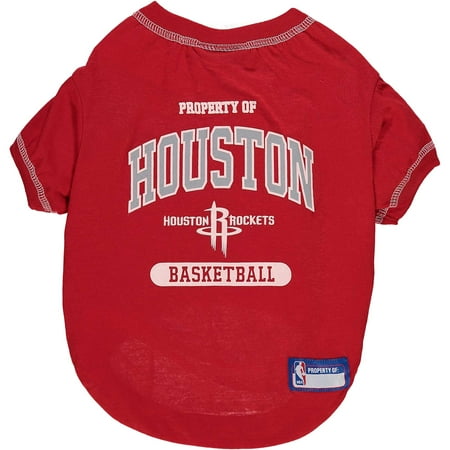 UPC: 0849790010680 | NBA 305-14 Houston Rockets Pet (Dog) Shirt – Size Large