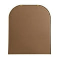 thumbnail image 4 of Metal Frame Arch Mirror 36x42 Inch in Brass, 4 of 10