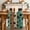 green, variant on Sage Green Brown Table Runner - 48 Inch Long Farmhouse Dog Paw Vintage Cotton and Linen Blended Dress Scarves Farmhouse Table Runner for Kitchen Dining, Coffee Table, 13" x 48"