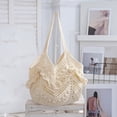 thumbnail image 3 of Hsqqdc Woven Hollow Out Shoulder Bag, Minority Style Tote for Summer Vacation, 3 of 7