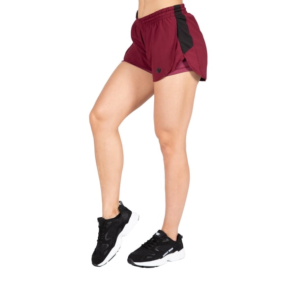 Salina 2-In-1 Shorts - Burgundy