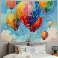 thumbnail image 2 of Autua Balloons Tapestry Wall Hanging Unique Style Graphic Tapestries for Home Wall Decor Living Room Bedroom Apartment Farmhouse Dorm 50x40inch, 2 of 6