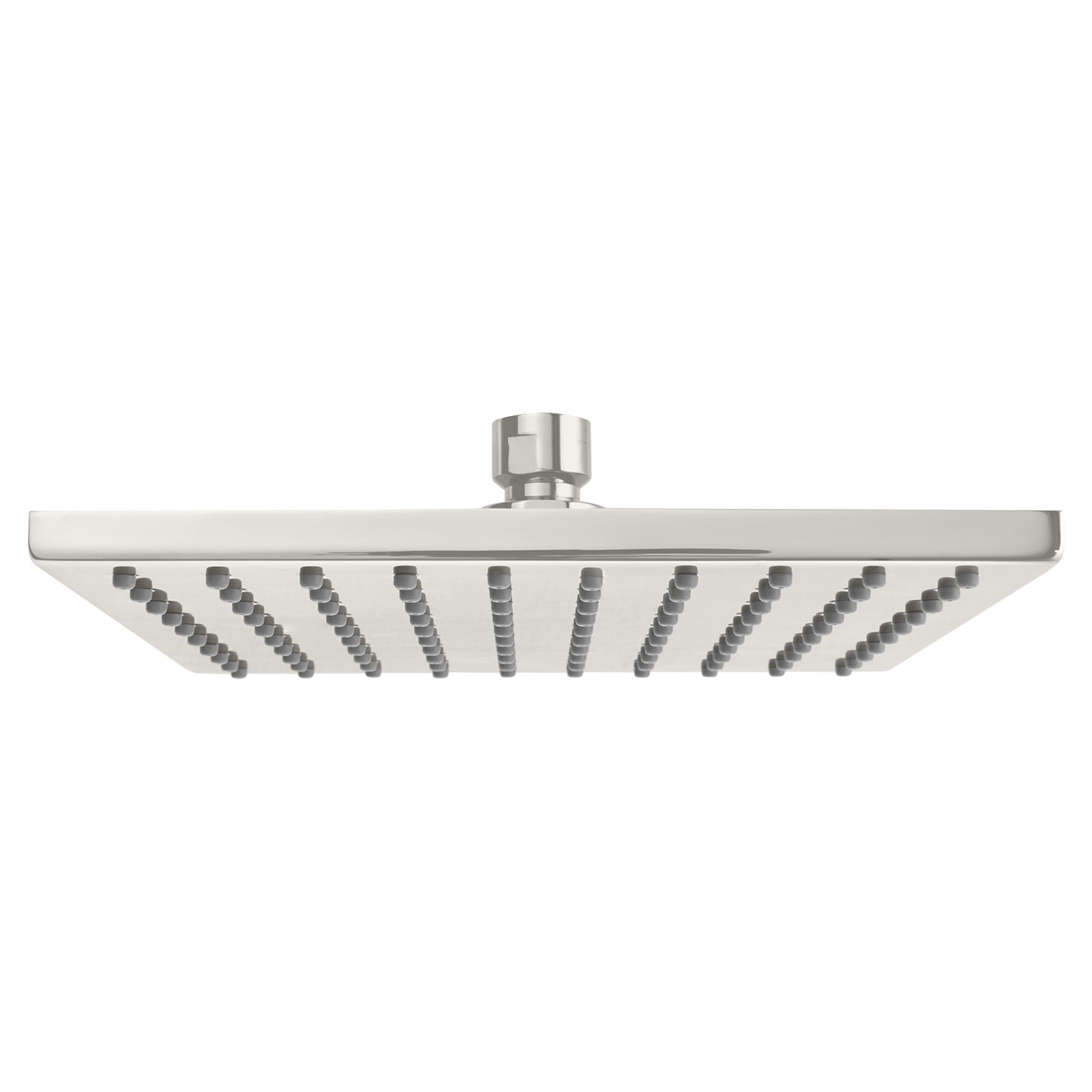 American Standard 8-in Square Rain Shower Head 1.8 GPM in Polished Nickel