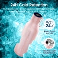 thumbnail image 6 of Vsitoo 33oz Self-Cleaning Smart Water Bottle, Insulated Stainless Steel with UV Purification, Perfect for Purses & Teens, Black, 6 of 9