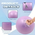 thumbnail image 3 of BESTSKY Exercise Ball,9.84in Yoga Ball For Pregnancy,Anti-Slip Exercise Balls,Purple, 3 of 7