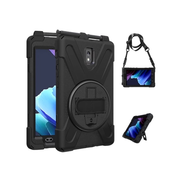Codi C30705059 Rugged Carrying Case for 8 Inch Samsung Galaxy Tab Active3 Tablet, Black