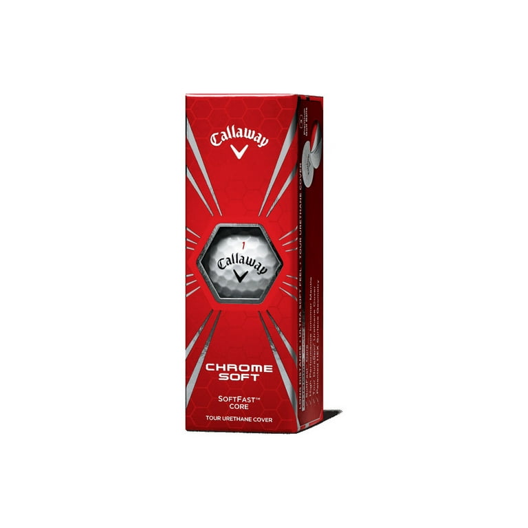 Callaway Chrome Soft Golf Balls, 12 Pack (White) - Walmart.com