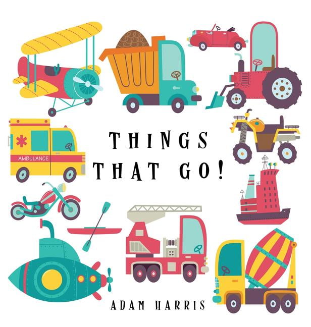 I Spy Books Ages 2-5: Things That Go! : A Guessing Game for Kids 3-5 (Series #2) (Hardcover)
