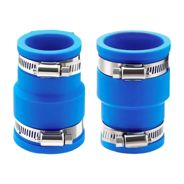 Adaptador de manguera de vacío para filtro de piscina de 2 piezas, accesorio de conector práctico y duradero, reemplazo directo para accesorios de