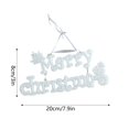 thumbnail image 5 of Gibobby Decoraciones navideñas Decoraciones navideñas Decoraciones Decoraciones para árboles de Navidad Colgantes con letras(WH3), 5 of 5