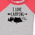 thumbnail image 4 of Inktastic I Love Camping- Tent and Trees Boys or Girls Baby Bodysuit, 4 of 5