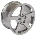 thumbnail image 4 of OE Wheels CV06B 19 Inch Rim Fits Corvette C6 Style 5x120.65 19x10 Chrome - Hollander 5210 (1), 4 of 5