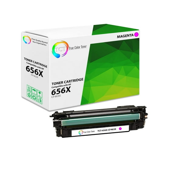 TCT 656X Magenta Toner Cartridge - Premium Compatible Replacement for 656X CF463X High Yield