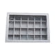 thumbnail image 1 of Caja organizadora de joyas, caja de terciopelo, caja de almacenamiento portátil de escritorio, estuche de joyería para anillos, aretes, pendientes de, 1 of 7
