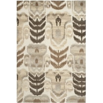SAFAVIEH Kenya Walton Aztec Area Rug, Natural, 8' x 10'