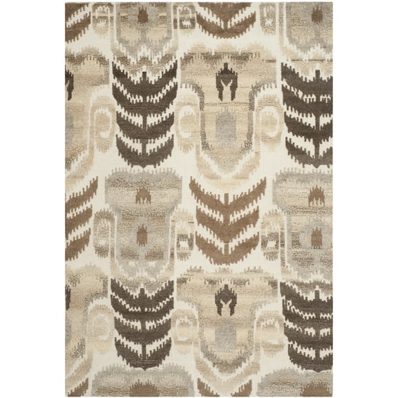 SAFAVIEH Kenya Walton Aztec Area Rug, Natural, 8' x 10'
