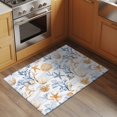 thumbnail image 3 of Summer Blue Washable Small Entryway Area Rugs 2'x3', Yellow Coral Shell Starfish Ocean Marine Life Low Pile Throw Rug Non-Slip Sturdy Edge Binding Carpet for Front Door Floor Room Entry, 3 of 9
