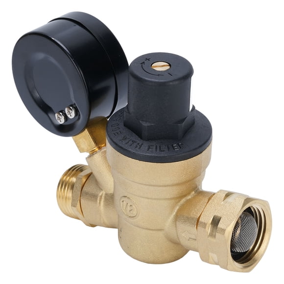 RV Water Pressure Regulator, Versatile Water Pressure Regulator Valve for Trailer
