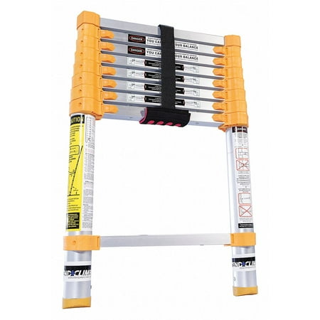 UPC: 0898140000536 | Xtend + Climb Telescoping Ladder Extended 8 ft. 6  H 750P+