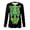 1Black, variant on Krdevn Full Body Skeleton Print Long Sleeve Shirt with Arm Bone Graphic Halloween Crew Neck Top Size:11-12 Years