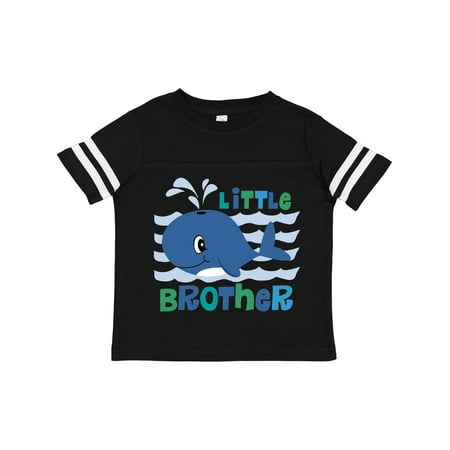 

Inktastic Whale Little Brother Gift Toddler Boy Girl T-Shirt