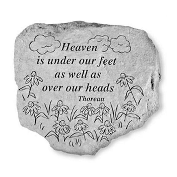 Heaven Is Under Our Feet... Memorial Garden Stone