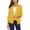 Yellow, variant on Summer Blazers for Women Lightweight, Yigetop Women's Ruched Sleeve Lightweight Thin Chiffon Cardigan Blazer Women Black 2XL