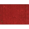 thumbnail image 1 of Ahgly Company Indoor Rectangle Abstract Orange Contemporary Area Rugs, 6' x 9', 1 of 1