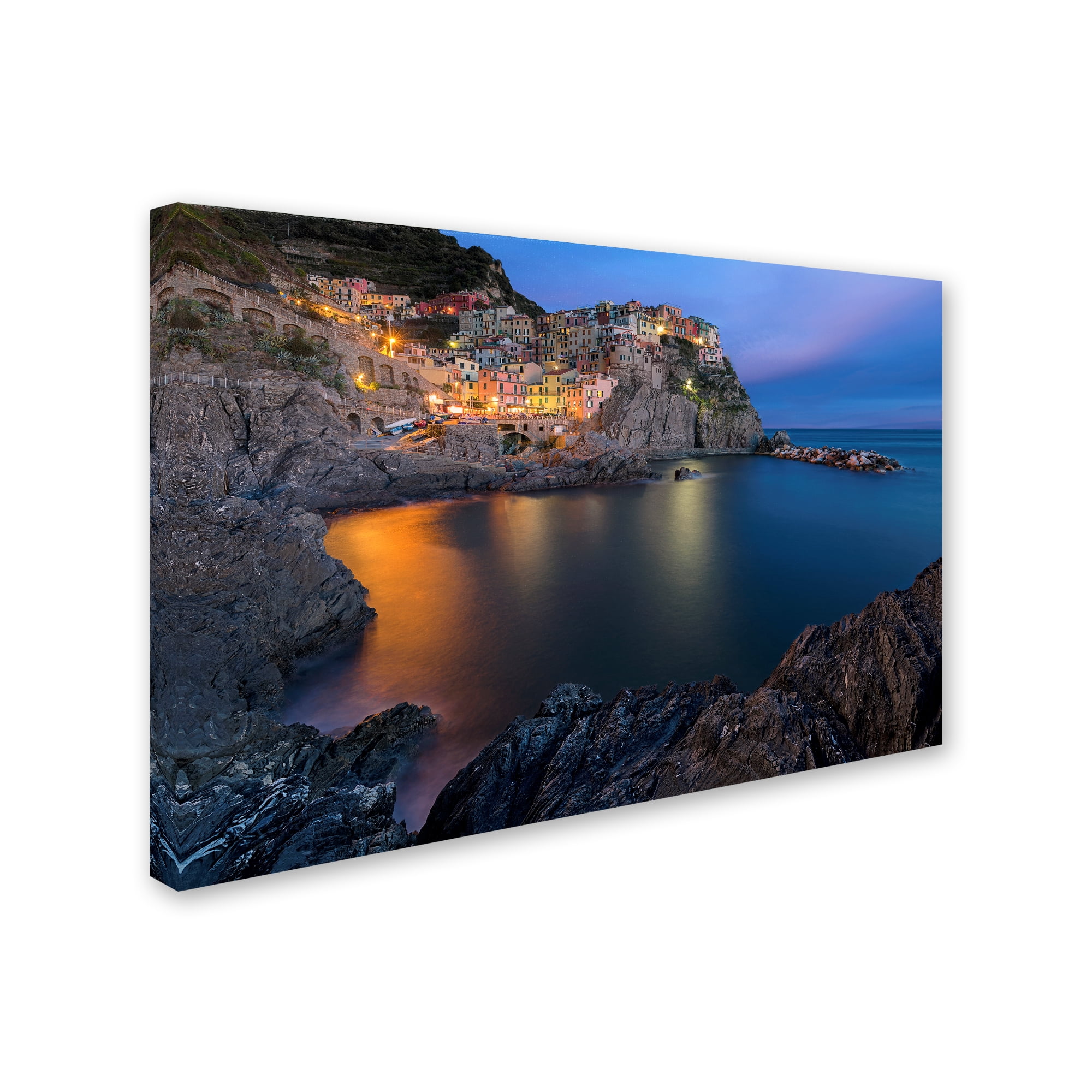 Trademark Fine Art 'Manarola Lifestyle' Canvas Art by Renee Doyle