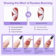 thumbnail image 6 of Gellen Multifunctional Blending Gel, 18ML 7-in-1 Nail Gel for Mix Powder Glitter Jelly Colors Nails, UV Blooming Gel for Spread Effect, Nail Glue for Nail Tips, Strengthener Nail Brush for Apex Build, 6 of 10