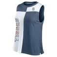 thumbnail image 2 of Women's Fanatics Navy/White Detroit Tigers Color-Block Tank Top, 2 of 3
