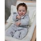 thumbnail image 2 of 21 inches Newborn Baby Bed Sleeping Toy Reborn Infant Accessories Baby with Visible Veins Eco-friendly Handmade for Doll, 2 of 4