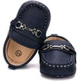 thumbnail image 5 of Baby Girls Boys Loafers Prewalker Moccasin Crib Shoes, 5 of 6