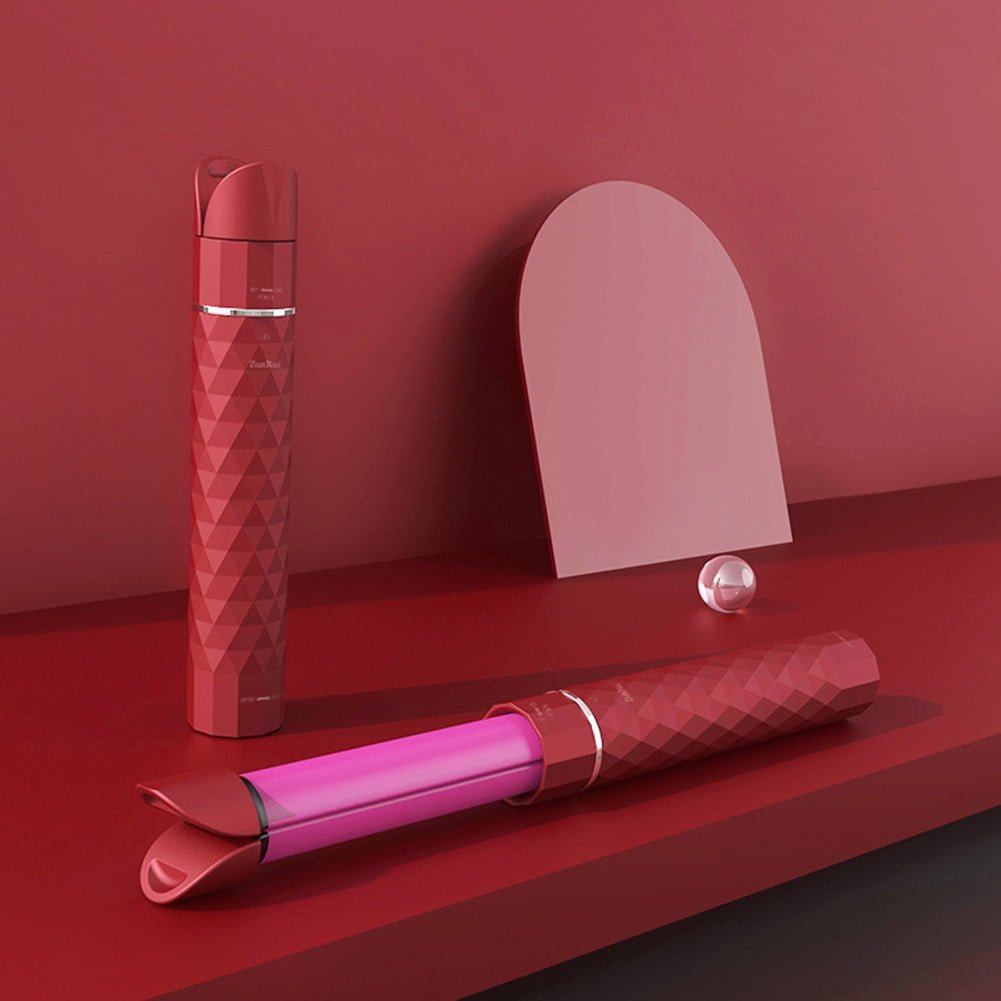 Tissouoy 2pcs Mini Curling Iron Curler Inner Splint Prevent Static Hair