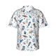 thumbnail image 1 of Fotbe Undersea Animals Camisa Hawaiana para Hombre Unisex – Camisa Casual de Verano con Botones de Manga Corta de Algodón y Lino,Large, 1 of 7