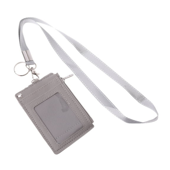 COOLHOOD Business Credit Card Badge Coin Purse Holder Neck Strap Lanyard Keychain