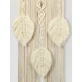 thumbnail image 5 of Nice Dream Macrame Wall Hanging Dream Catchers for Bedroom, Boho Wall Decor Large Dream Catcher Wall Tapestry with 3 Woven Leaves Tassels, 5 of 9