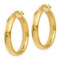 thumbnail image 2 of Leslie's Real 14kt Yellow Gold Polished Earrings; for Adults and Teens; for Women and Men, 2 of 3