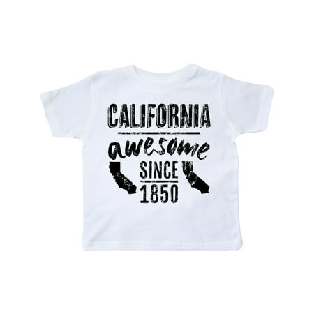 

Inktastic California Awesome Since 1850 Gift Toddler Boy or Toddler Girl T-Shirt
