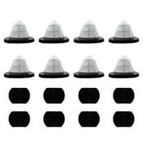 Nispira 2030 Lightweight Vacuum Filter Replacement with Foam For Bissell Corded Stick Vacuum Cleaner 2030, 20303, 20306, 20307, 20309, 2030K, 2030U, 2030B Part #1611501, 8 Pack