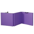 thumbnail image 3 of SSyao PU Leather Gym Mat Ideal for several workout activities Fitness, Purple, 3 of 8