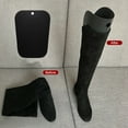 thumbnail image 4 of Qarigey Soportes moldeadores de botas de plástico de 8 pulgadas, herramientas de soporte enrolladas planas, accesorios de organización flexibles para Accesorios de calzado negro Qarigey  AP009601-01B, 4 of 6