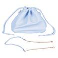 thumbnail image 1 of <p>Pu Leather Drawstring Pouch Bag Camera PU Leather Drawstring Pouch Bag Waterproof Portable PU Leather Camera Bag Case With Shoulder Strap</p>, 1 of 7